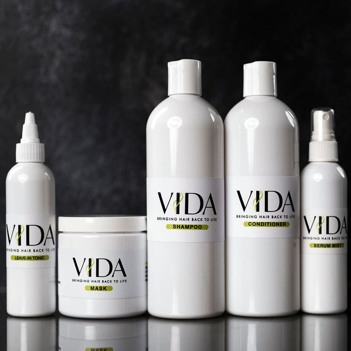 VIDA Beauty Ambunu laisse les cheveux Shampooing de croissance des cheveux  Conditionneur naturel – 150 grammes 5 oz Ceratotheca Sesamoides
